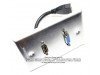 Placa Tapa VGA + HDMI 1.4 (4k + Ethernet + 3D) Aluminio